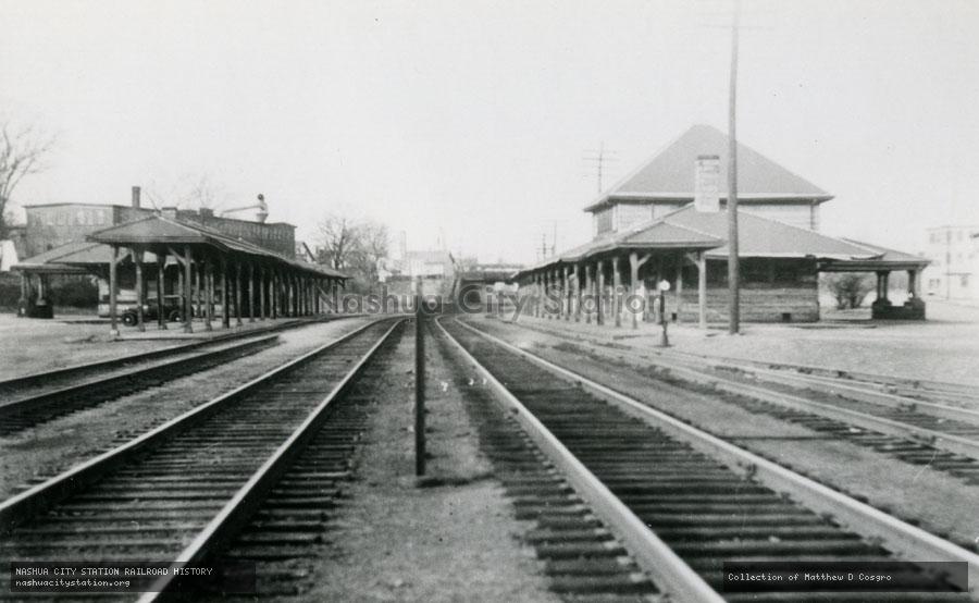Postcard: Railroad Station, Campello, Massachusetts